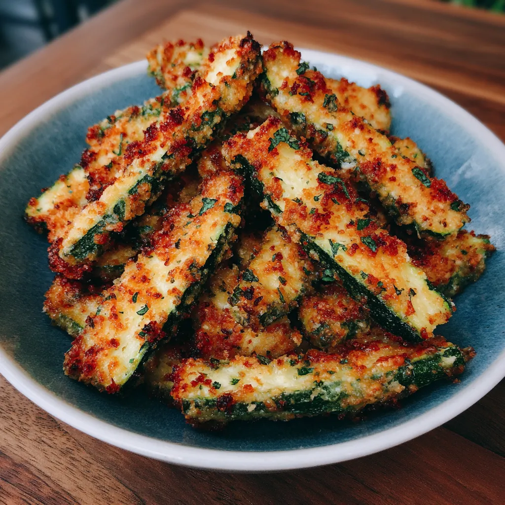 Crispy Parmesan Garlic Zucchini Fries - Easy Baked Snack for Everyone 9 Crispy Parmesan Garlic Zucchini Fries