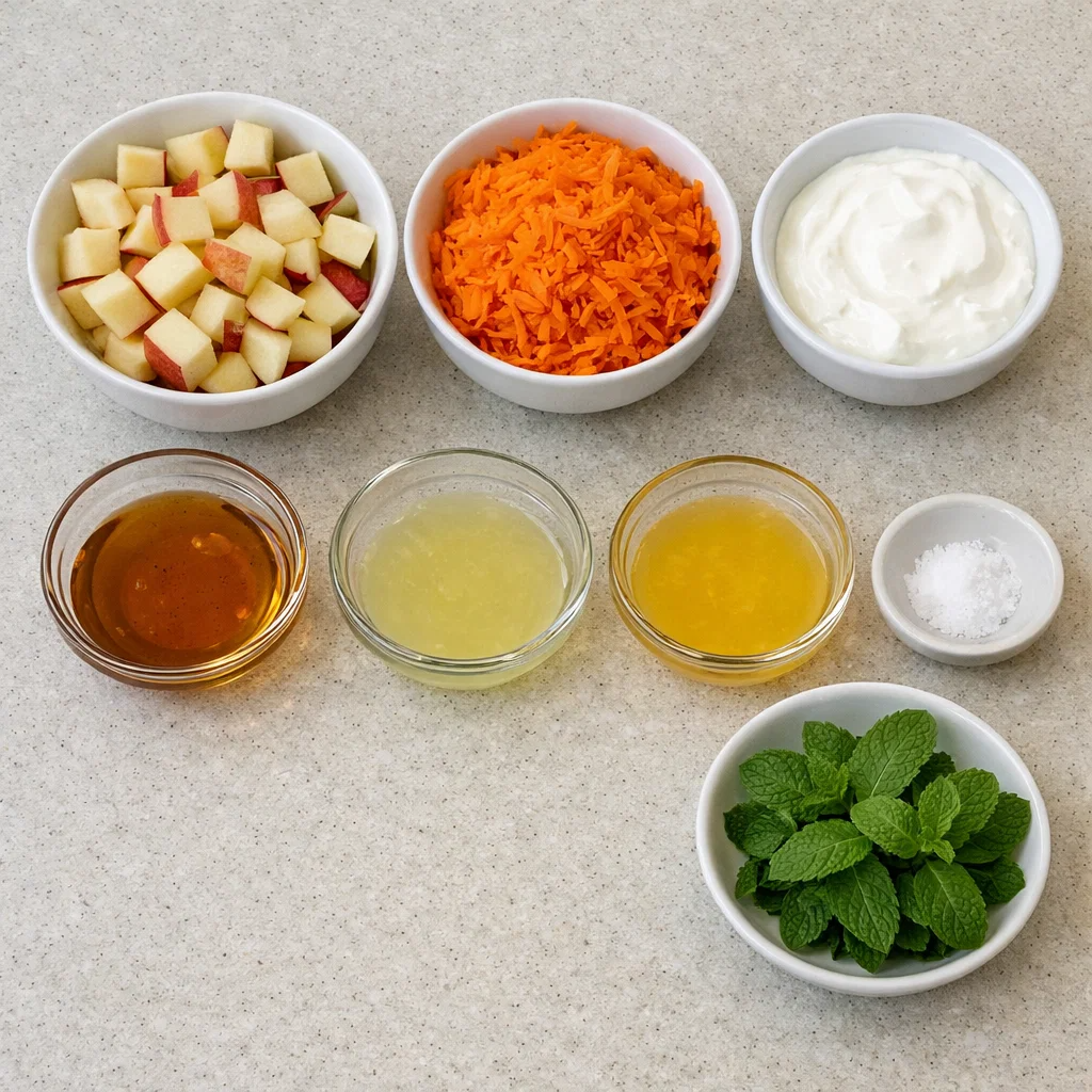 Crunchy Apple Carrot Salad