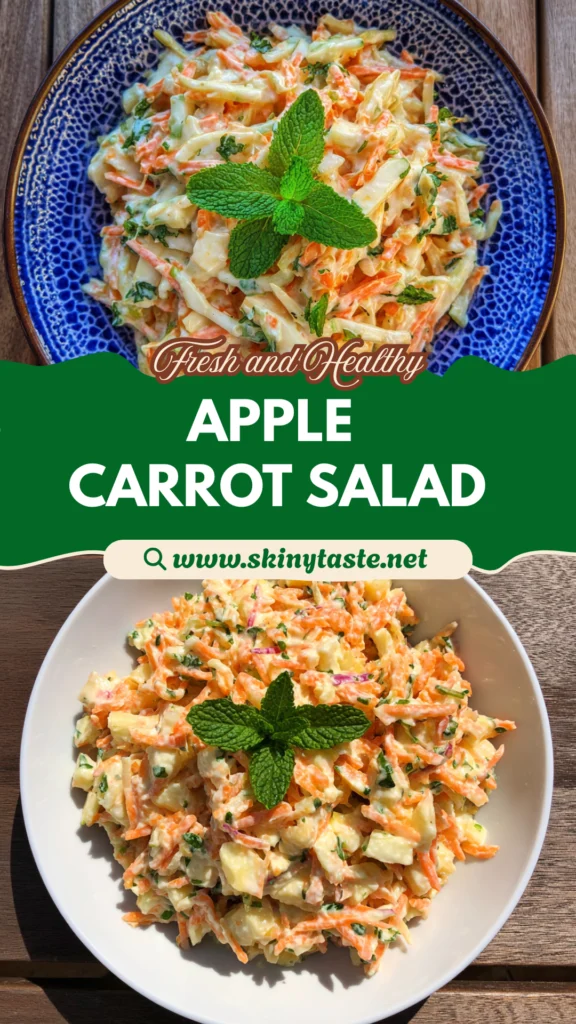 Crunchy Apple Carrot Salad