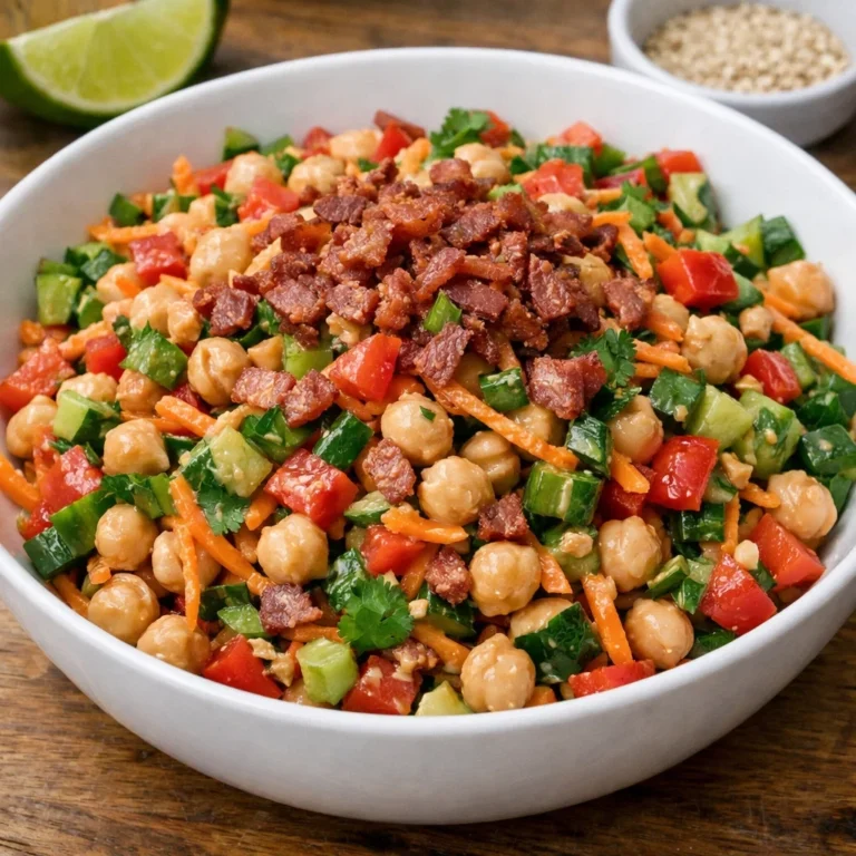 Crunchy Thai Chickpea Salad