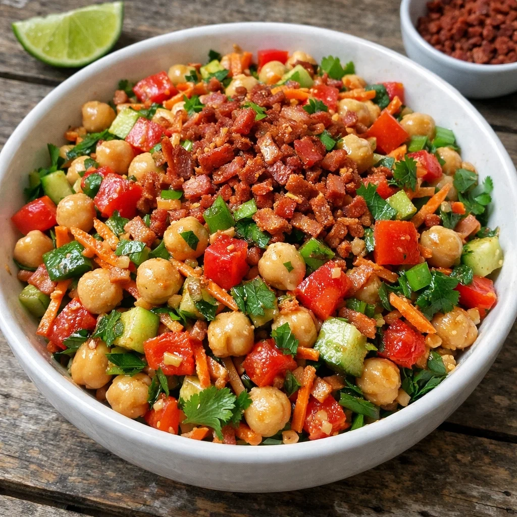 Crunchy Thai Chickpea Salad