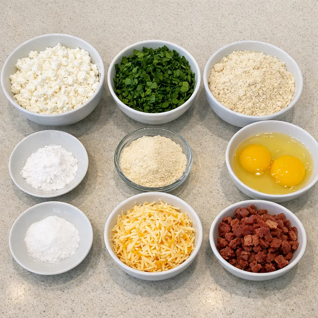 Easy Spinach Cottage Cheese Flagels