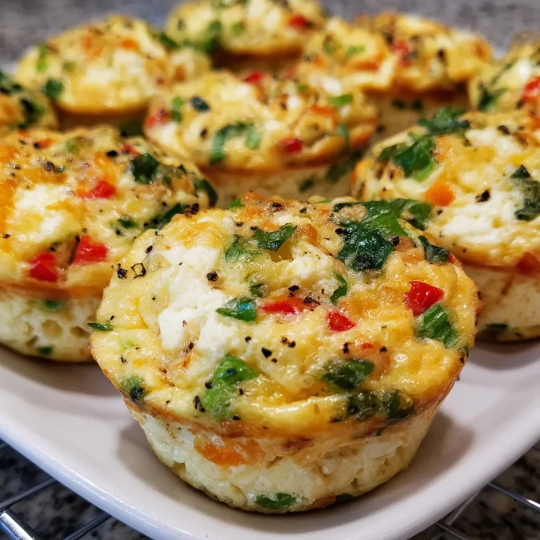 Fluffy Cottage Cheese Egg Muffins