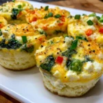 Fluffy Cottage Cheese Egg Muffins