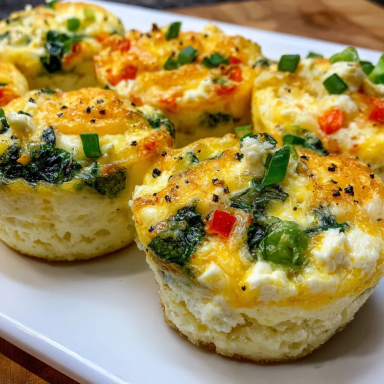 Fluffy Cottage Cheese Egg Muffins