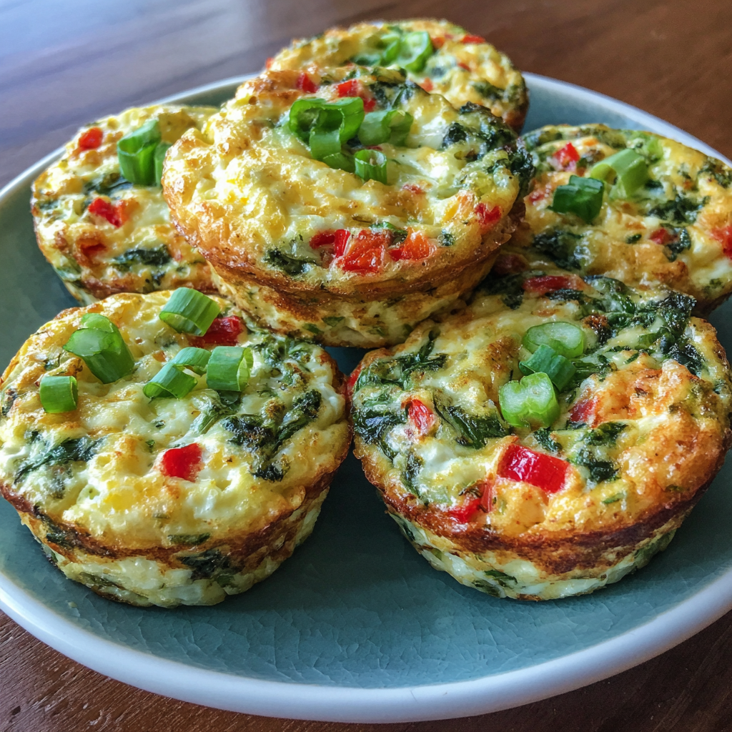 Fluffy Cottage Cheese Egg Muffins