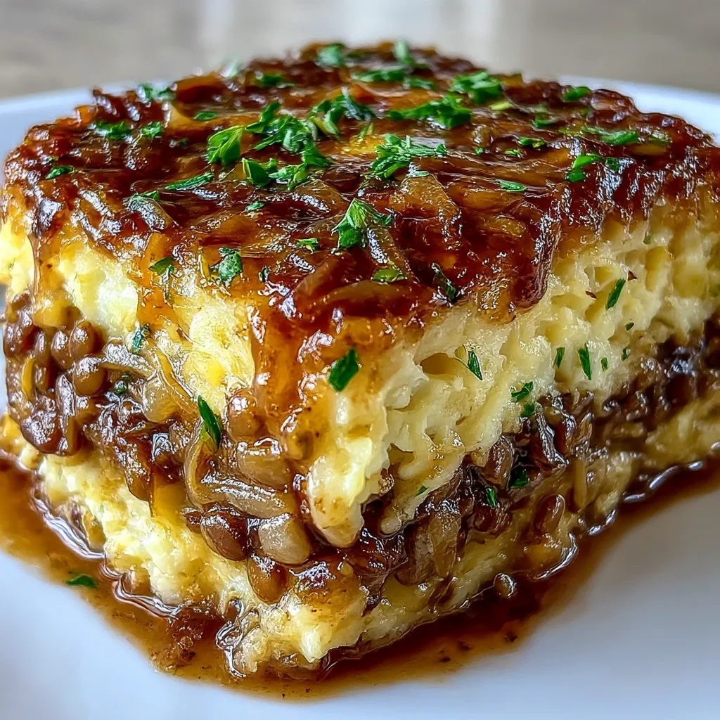 French Onion Shepherd's Pie 3 Irresistible Creamy Vegan. 6 French Onion Shepherd's Pie