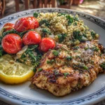 Garlic Lemon Chicken Quinoa