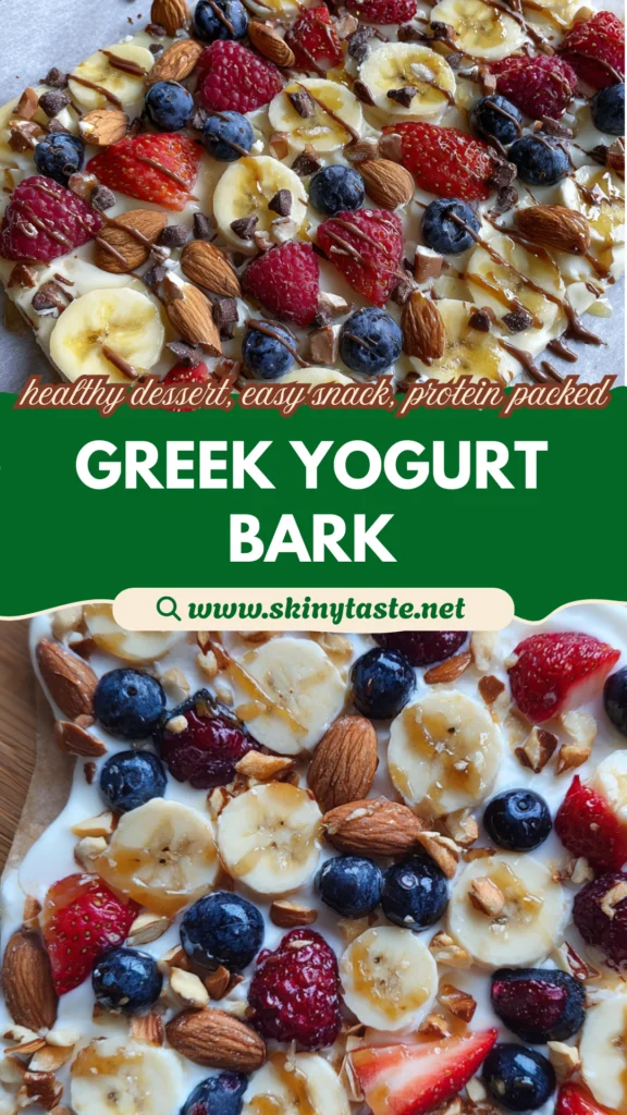 Greek Yogurt Bark