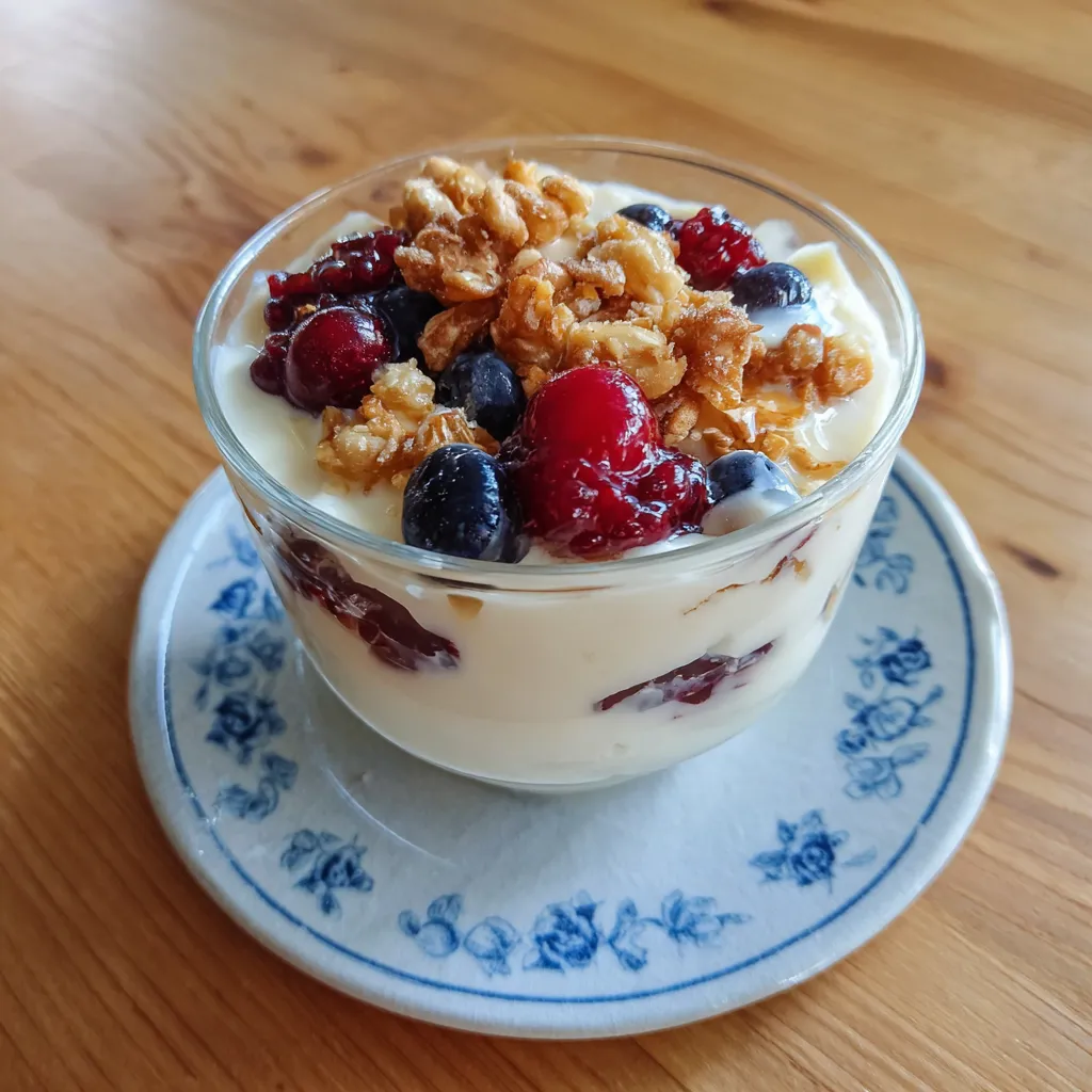 Healthy Yogurt Treat: Easy 4-Serving Dessert Recipe for Quick Snacks 9 Healthy Yogurt Treat