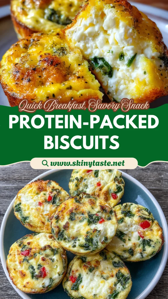 High-Protein Breakfast Biscuits