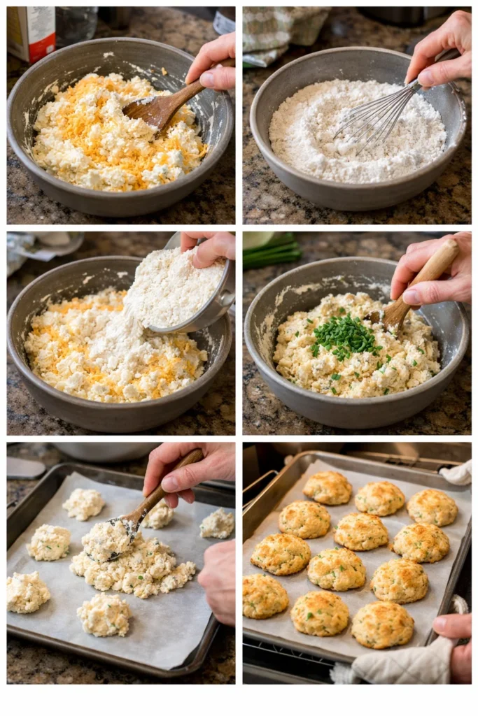 High-Protein Cottage Cheese Biscuits