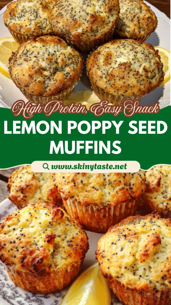 Lemon Poppy Seed Cottage Cheese Muffins – Easy High‑Protein Breakfast 10 Lemon Poppy Seed Cottage Cheese Muffins