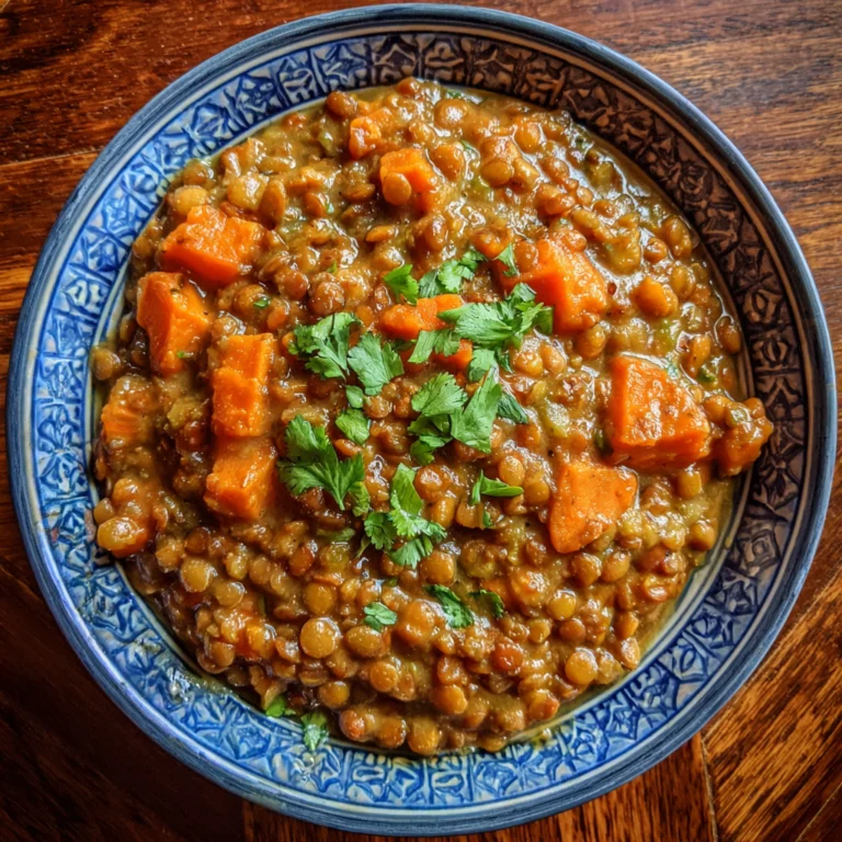 Lentil & Sweet Potato Curry