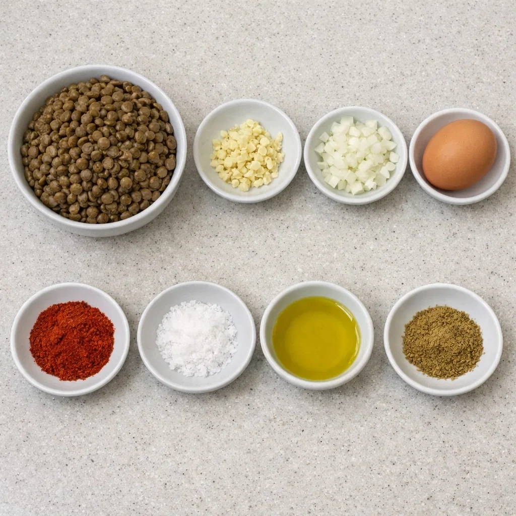 Lentil Walnut Veggie Burgers