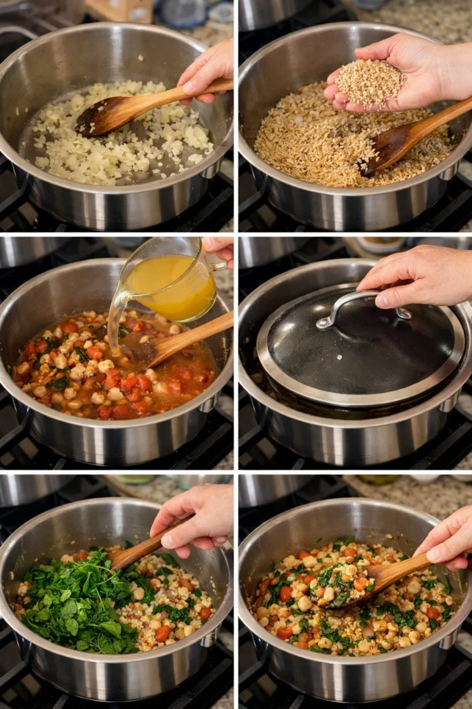 Mediterranean Rice and Beans