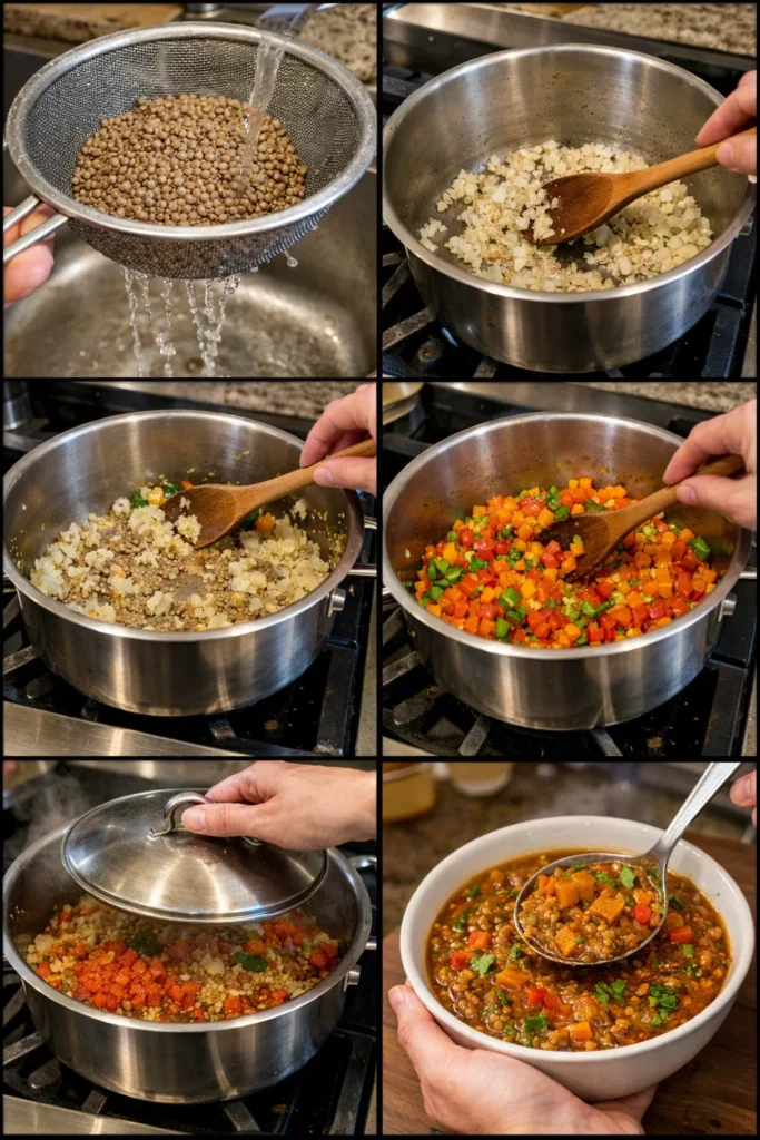 Mexican Lentils Recipe