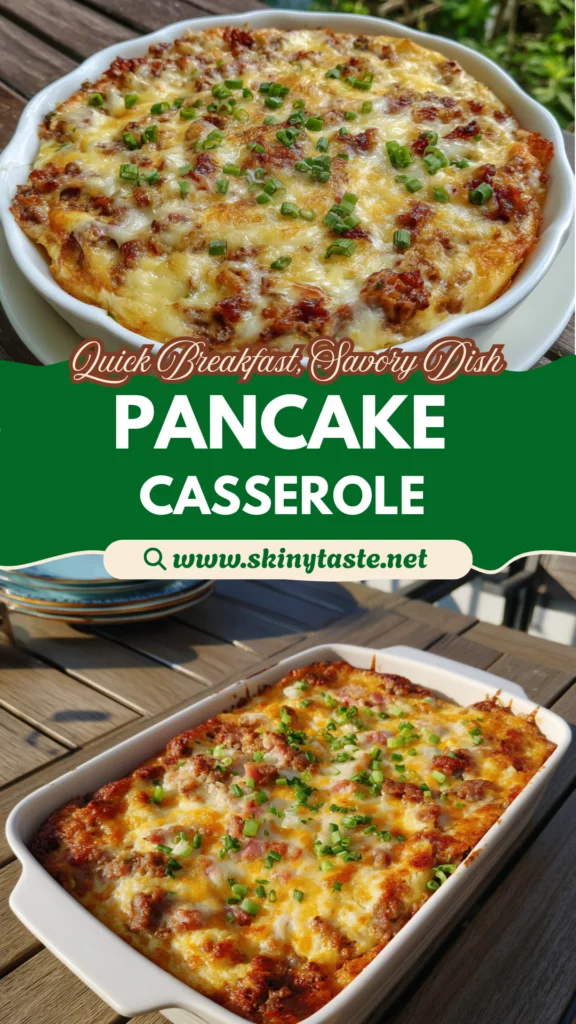 Pancake Smoked Beef Casserole