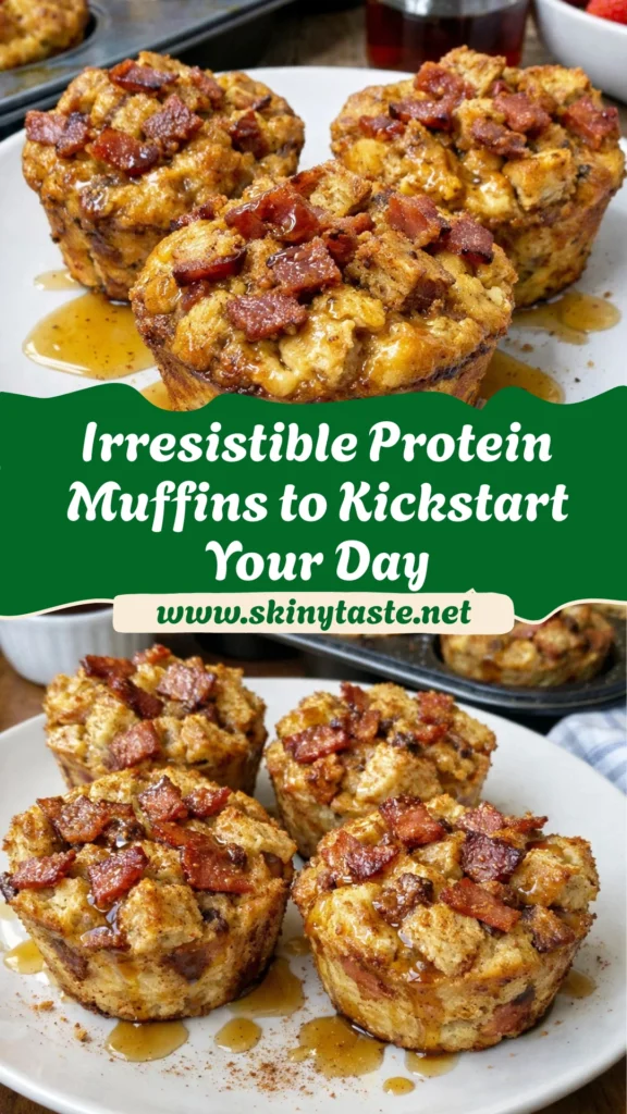 Protein French Toast Muffins