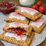 Protein Pop Tarts with Strawberry Jam