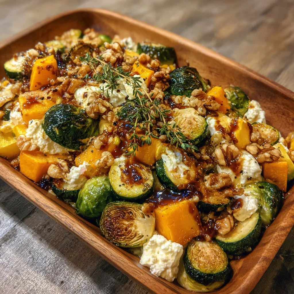 Roasted Zucchini and Butternut Squash