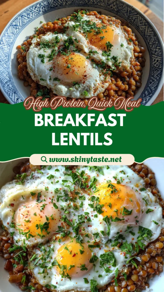 Savory Breakfast Lentils with Eggs: Easy Protein‑Packed Morning Meal 10 Savory Breakfast Lentils with Eggs