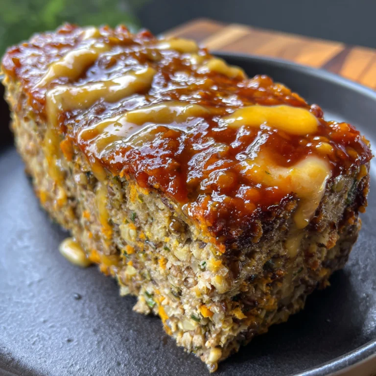 Savory Lentil Meatloaf