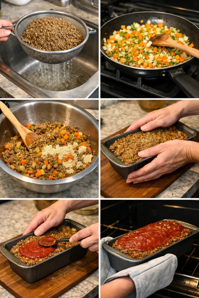 Savory Lentil Meatloaf: Easy High‑Protein Dinner for Busy Weeknights 8 Savory Lentil Meatloaf