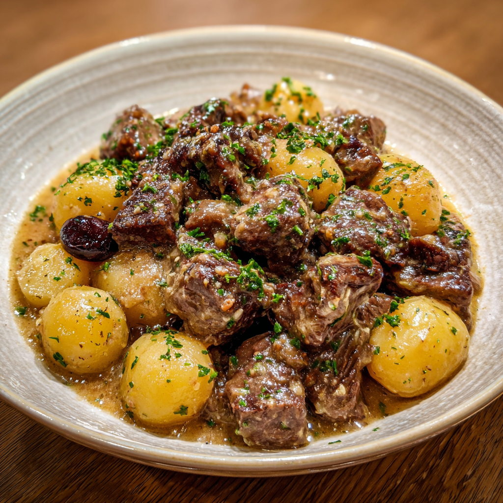 Slow Cooker Garlic Butter Beef with Potatoes – Easy Family Dinner 9 Slow Cooker Garlic Butter Beef with Potatoes