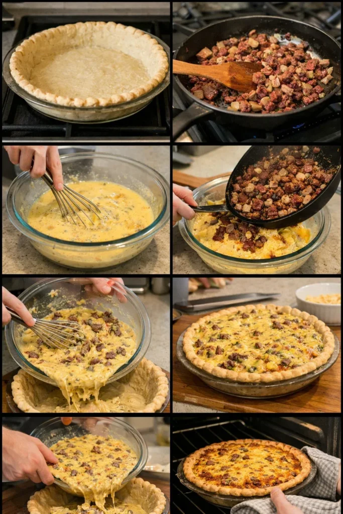 Smoked Beef Quiche Recipe: Easy Breakfast Brunch Delight 8 Smoked Beef Quiche