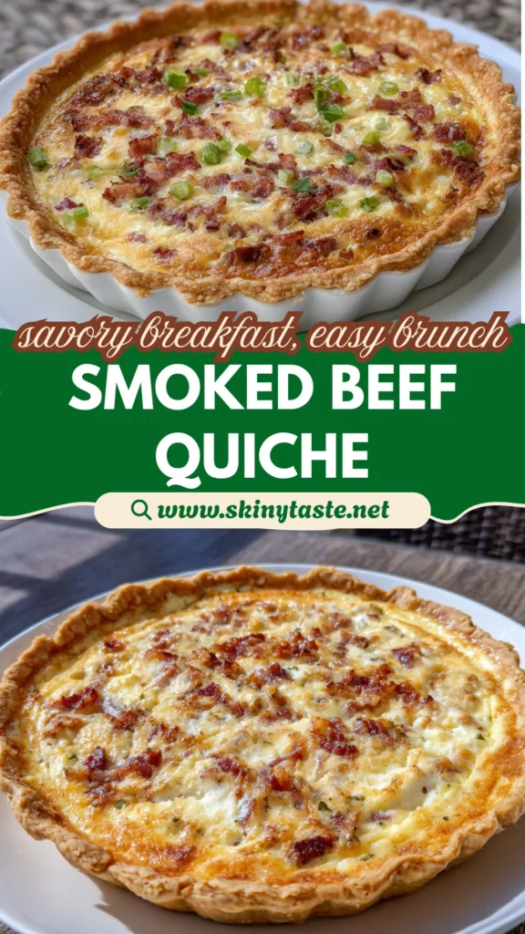 Smoked Beef Quiche Recipe: Easy Breakfast Brunch Delight 10 Smoked Beef Quiche