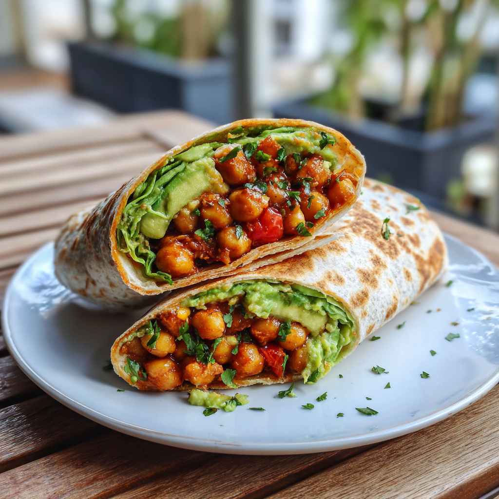 Spicy Chickpea and Avocado Wrap: Easy 10‑Minute Lunch Recipe 9 Spicy Chickpea and Avocado Wrap