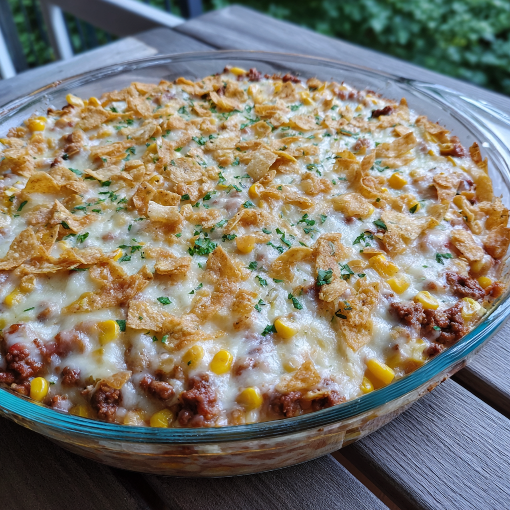 Street Corn Beef Casserole