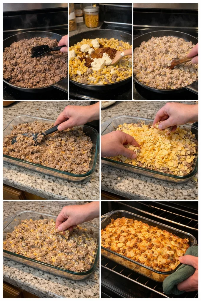 Street Corn Beef Casserole