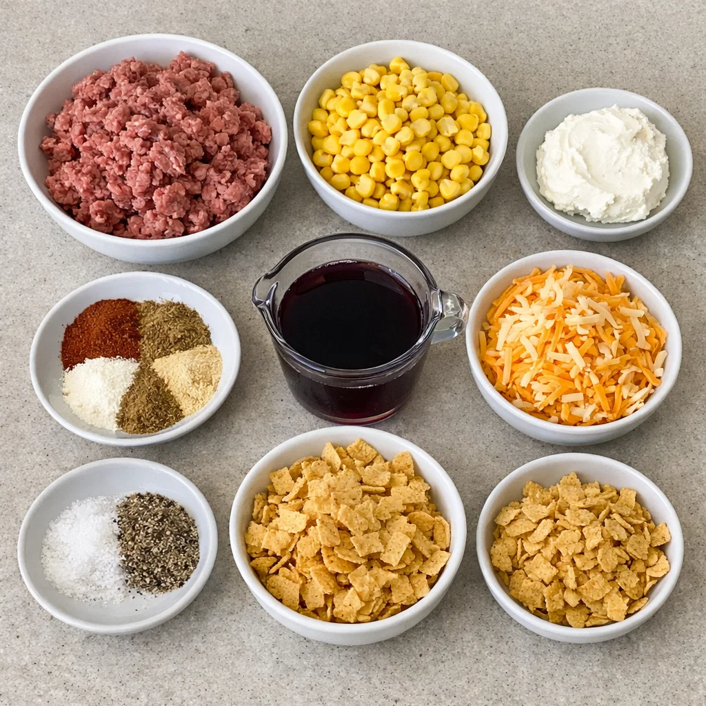 Street Corn Beef Casserole