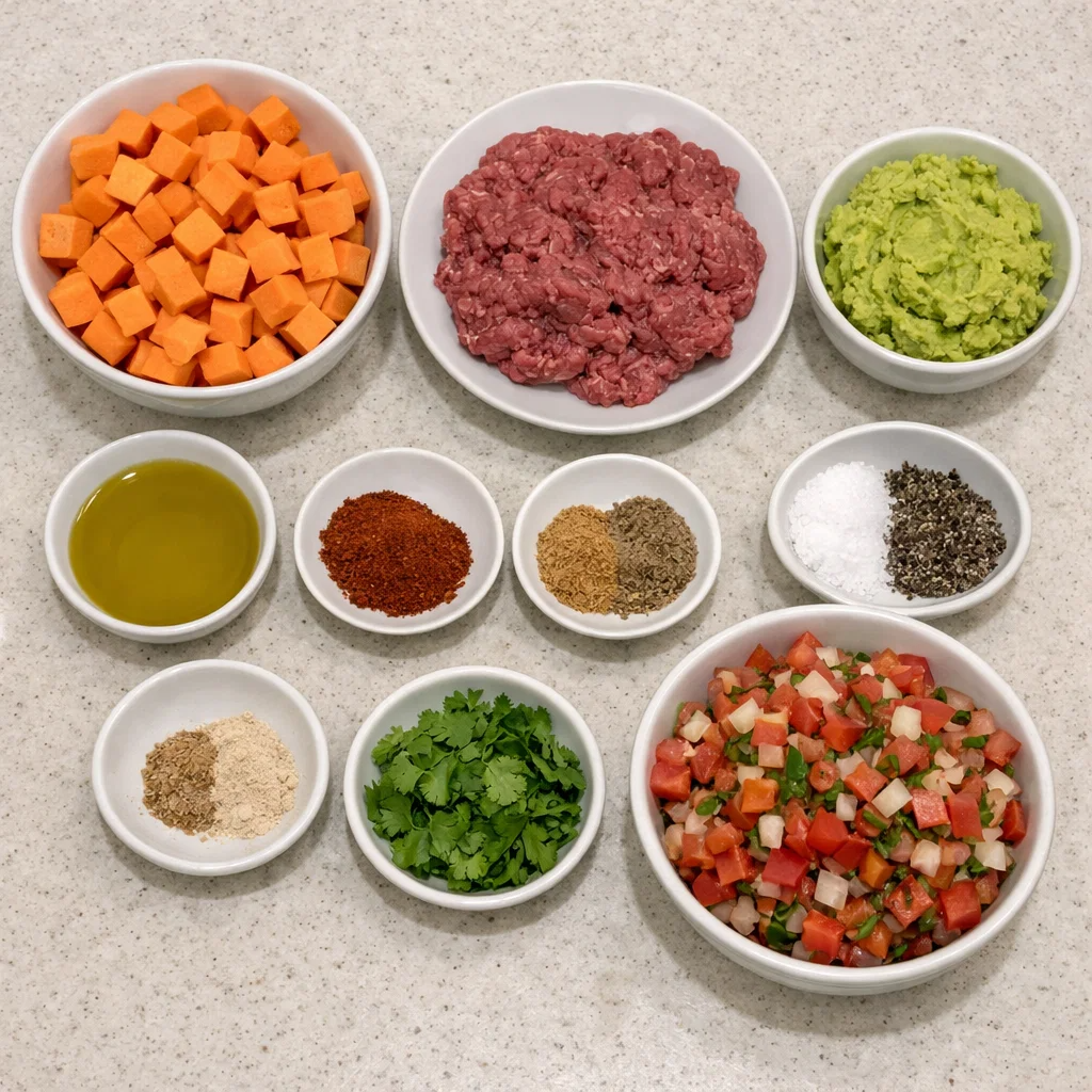 Sweet Potato Taco Bowl