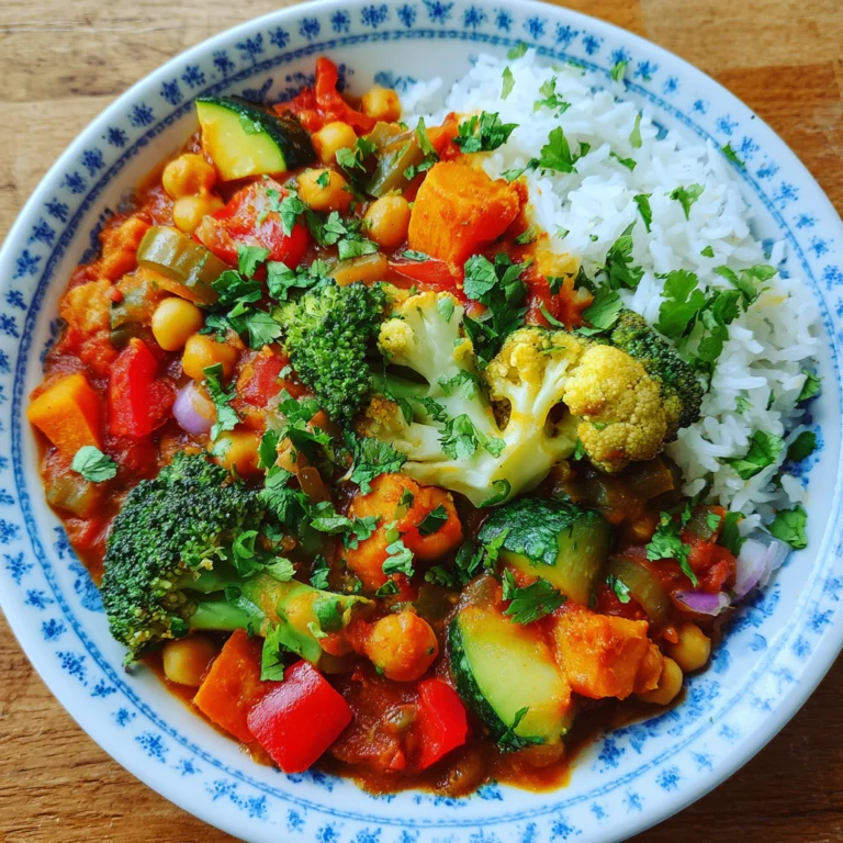 Sweet Potato Vegetable Curry
