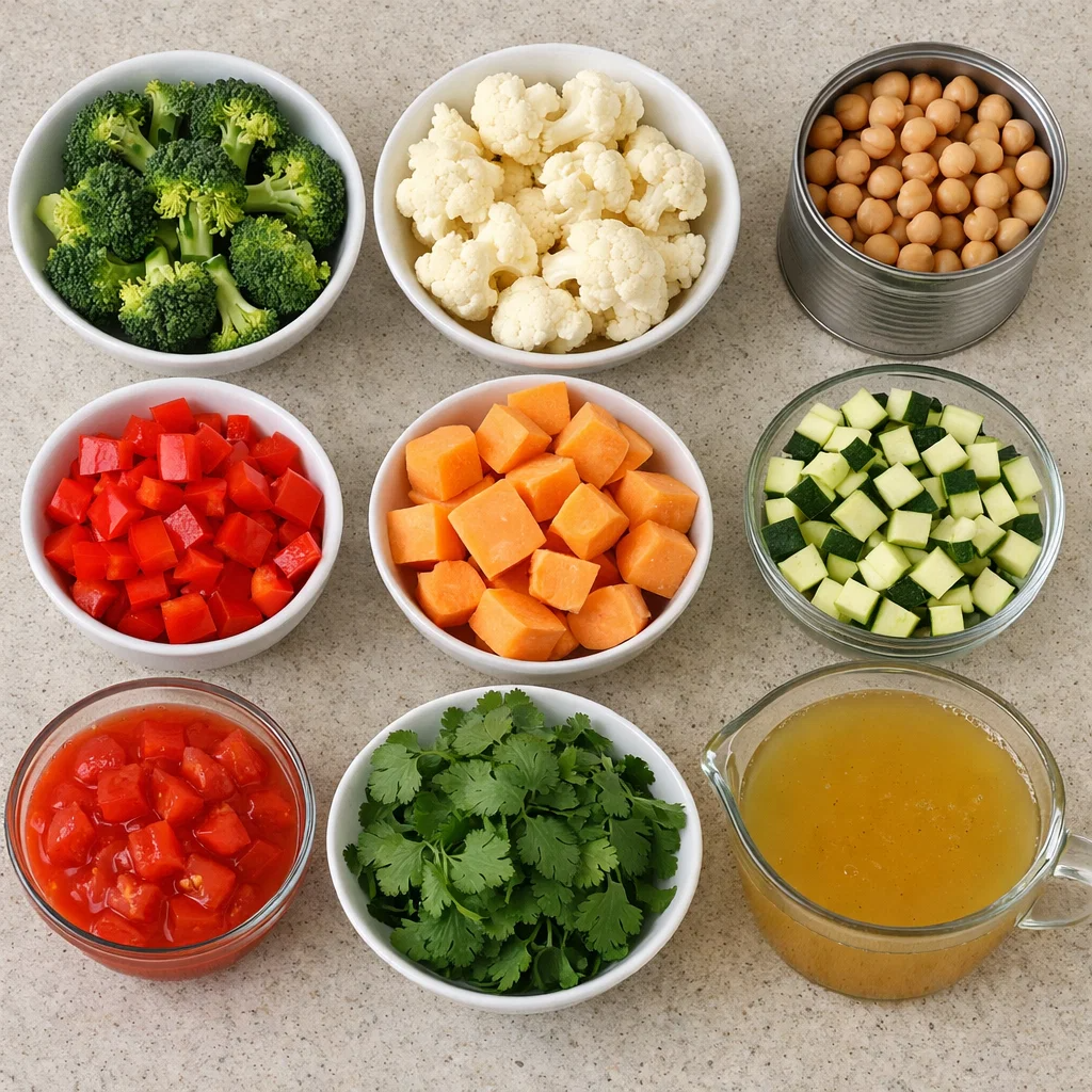 Sweet Potato Vegetable Curry