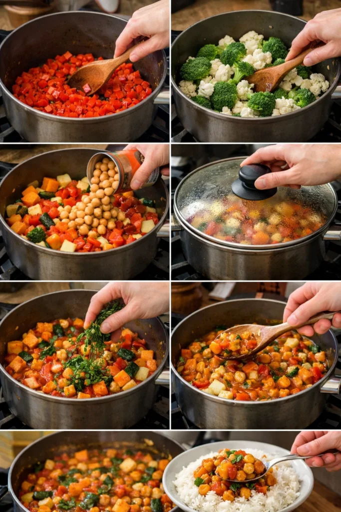 Sweet Potato Vegetable Curry