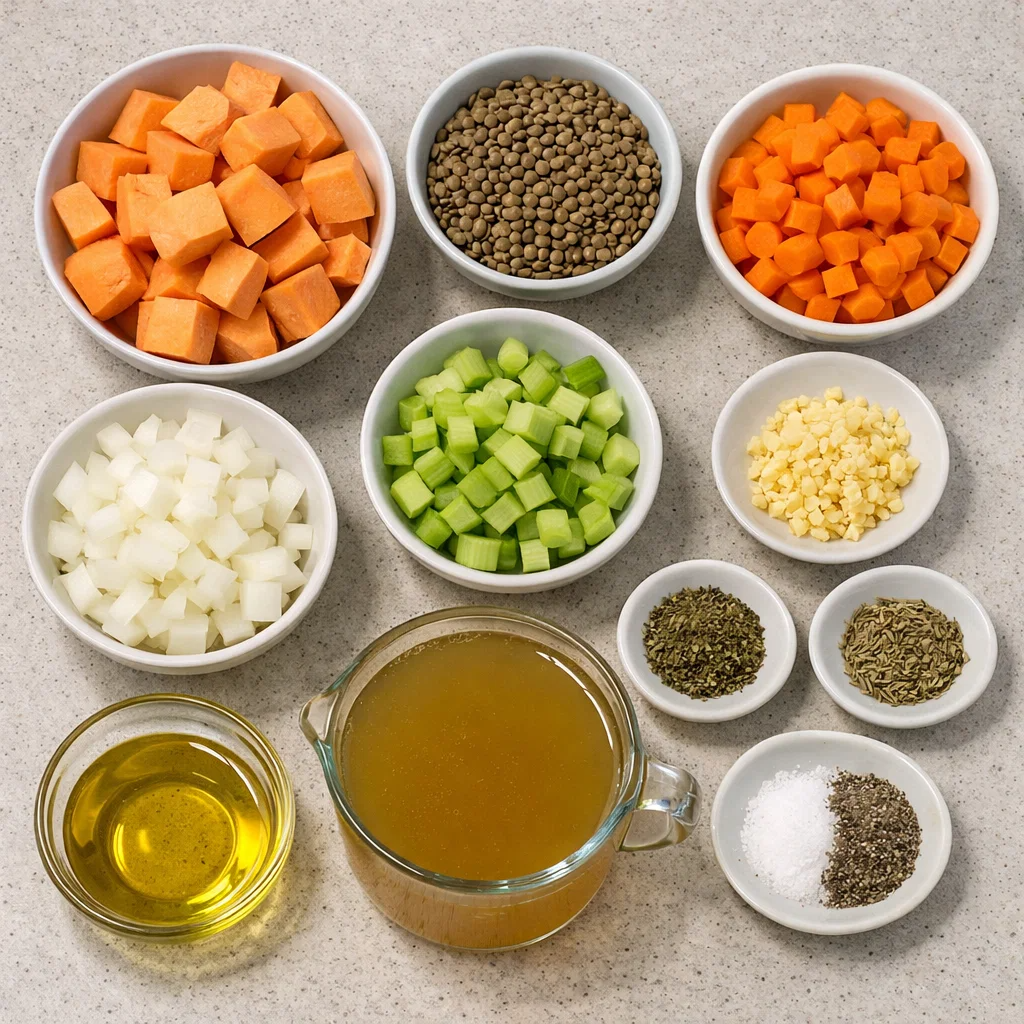 Sweet Potato and Lentil Shepherd’s Pie: Easy Comfort Food Recipe 7 Sweet Potato and Lentil Shepherd’s Pie