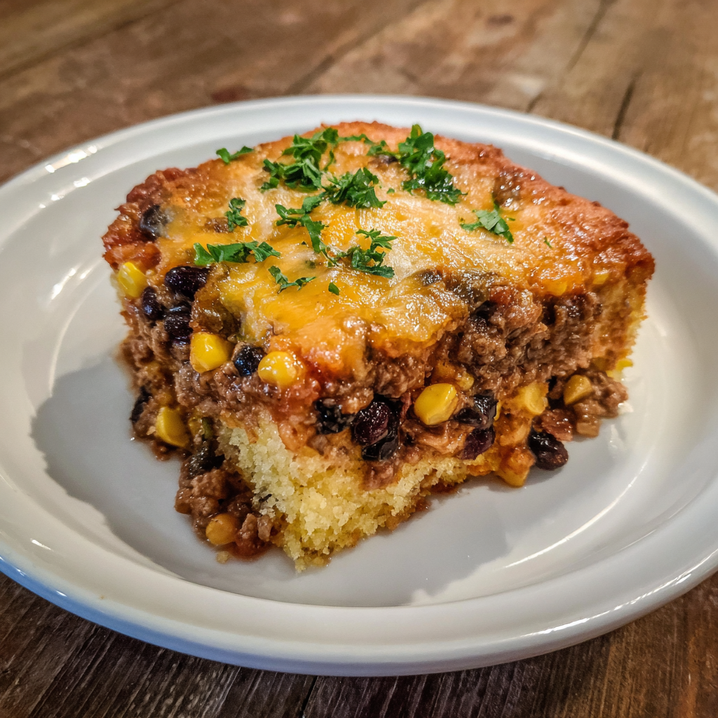 Texas Tamale Pie Casserole