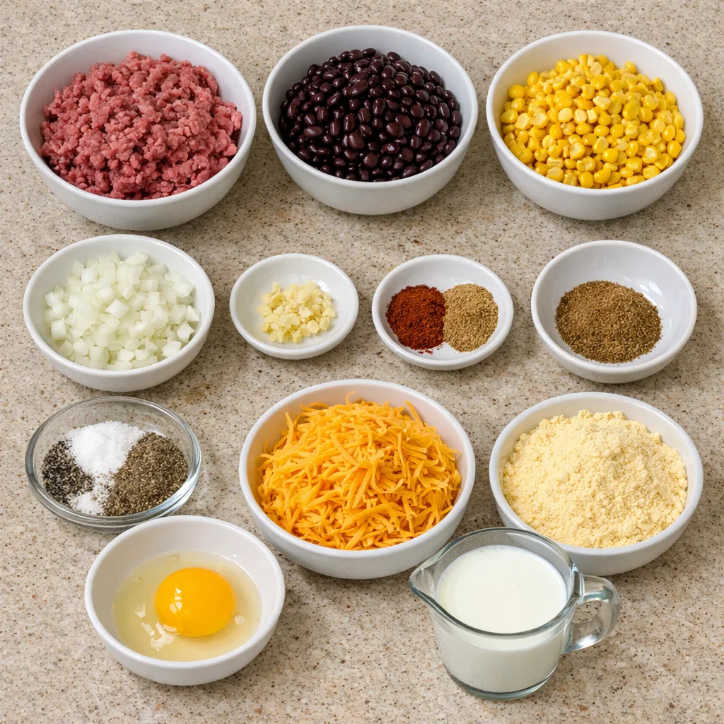 Texas Tamale Pie Casserole