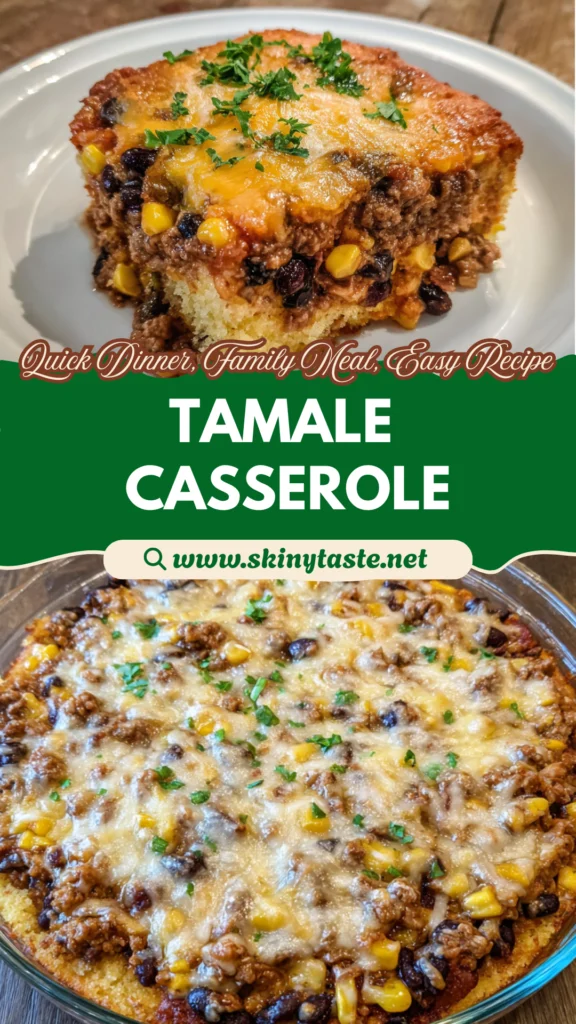 Texas Tamale Pie Casserole
