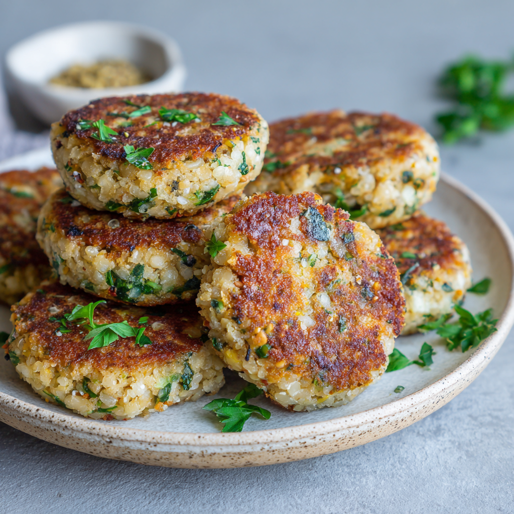 White Bean Veggie Burgers