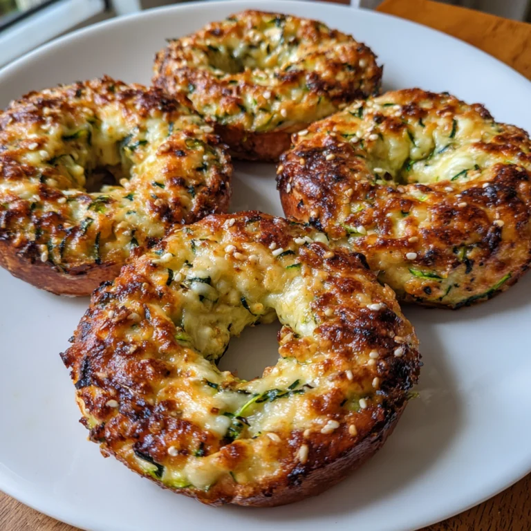Zucchini Bagels