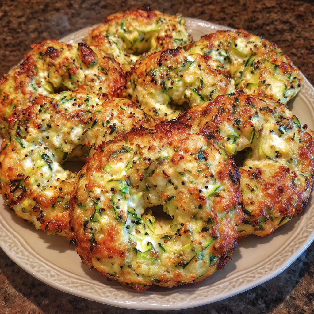 Easy Zucchini Bagels Recipe – Low‑Carb Breakfast Treat 9 Zucchini Bagels