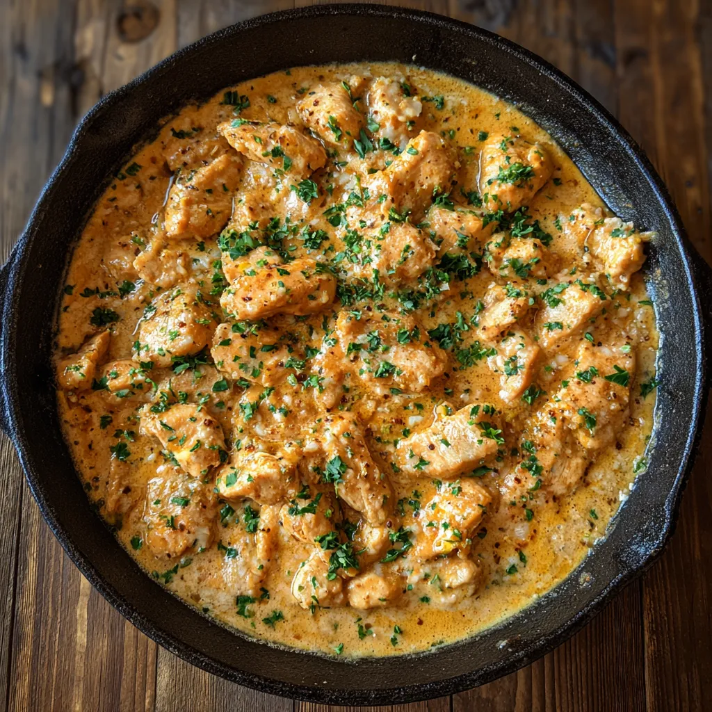 20-Minute Texas Roadhouse Butter Chicken Skillet