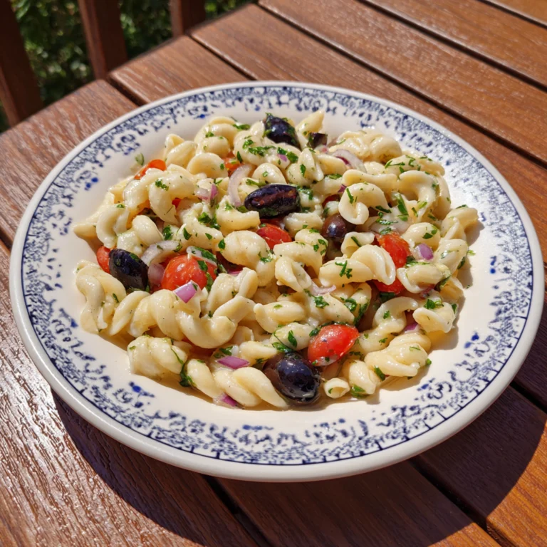 Amazing Olive Pasta Salad