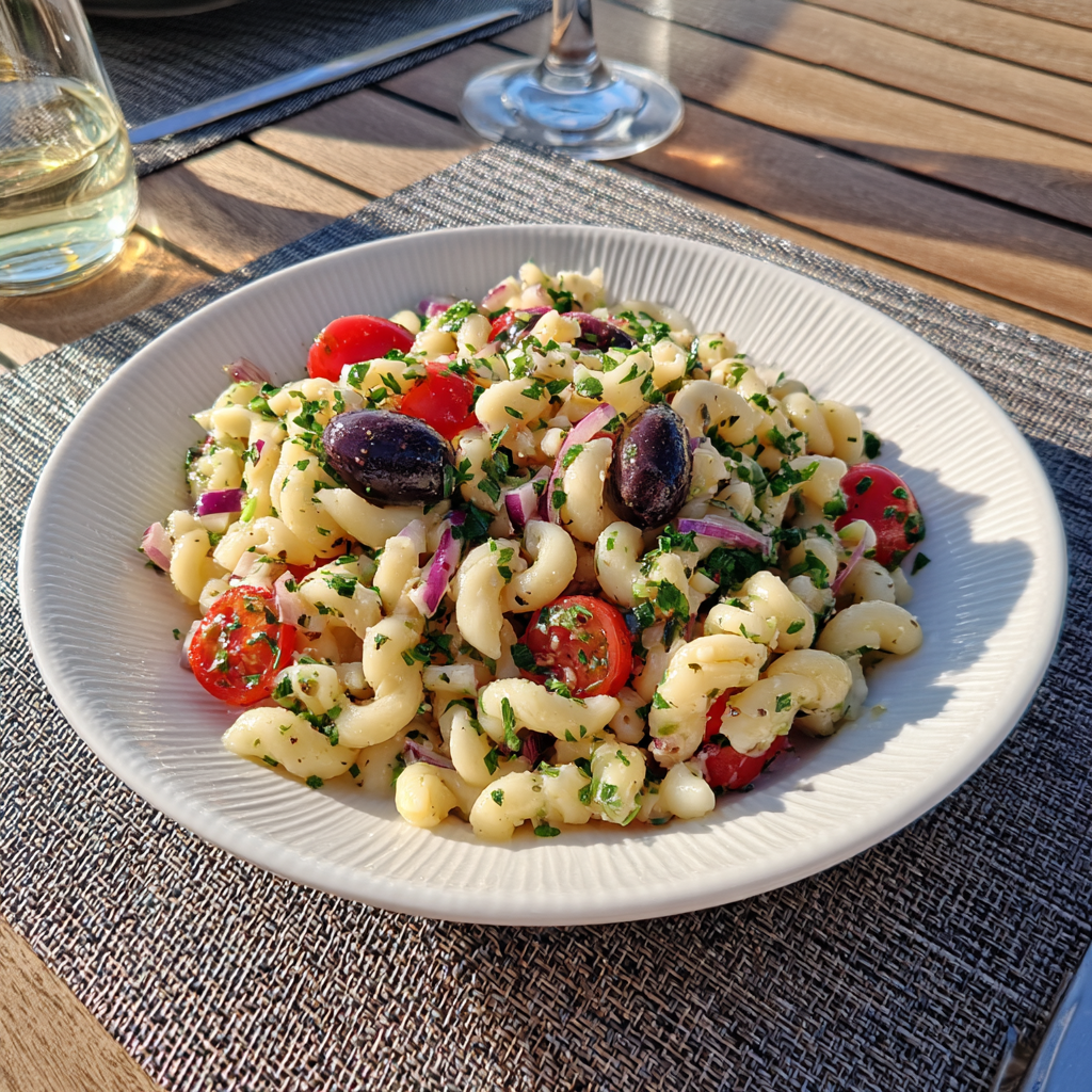 Amazing Olive Pasta Salad