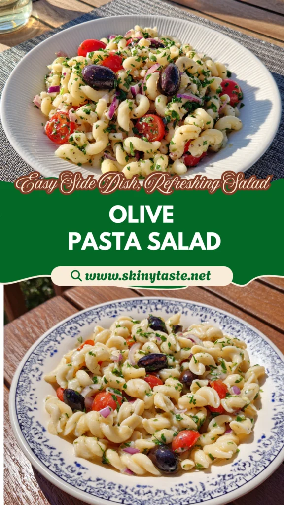 Amazing Olive Pasta Salad